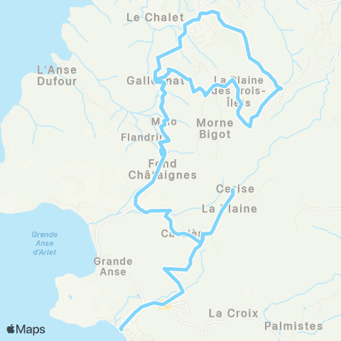 Martinique Transport - Zone Sud 02_L03 TAD 1 map