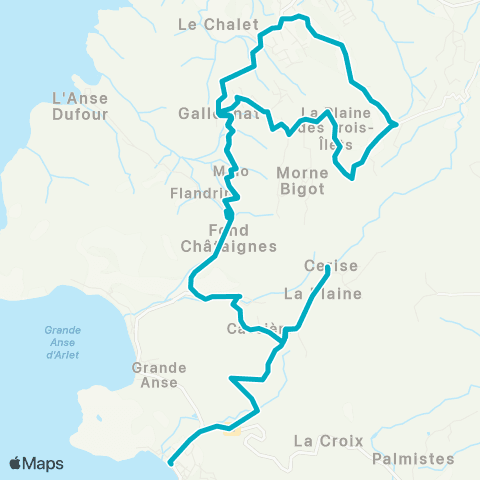 Martinique Transport - Zone Sud 02_L03 TAD 2 map