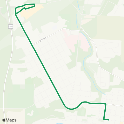 Mason Transit Authority Zipper map