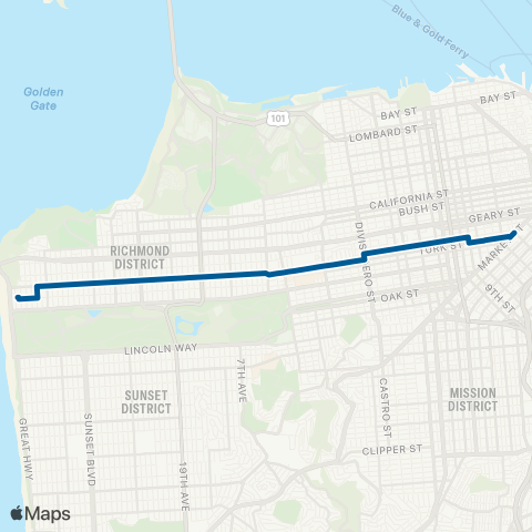 Muni Balboa map