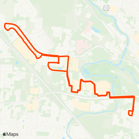 Murfreesboro Transit The Avenues map