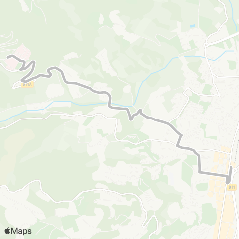 Muvistrada Gare CFC - Castelluccio map
