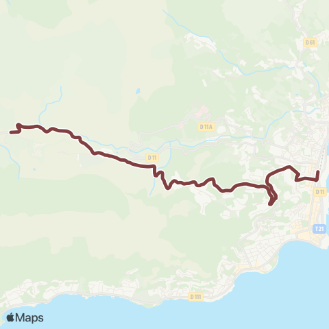 Muvistrada Navette Saint-Antoine du Mont map