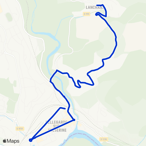 Mobi'Vals  map