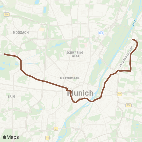 MVG Amalienburgstraße-St. Emmeram map