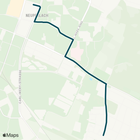MVG Neuperlach Zentrum - Klinikum Neuperlach - Klara-Ziegler-Bogen map