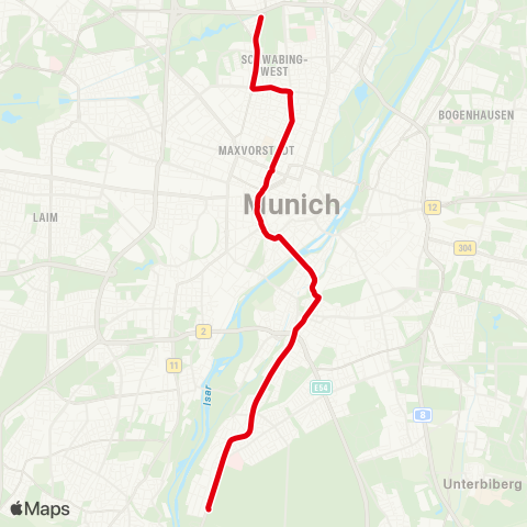 MVG Petuelring-Großhesseloher Brücke map