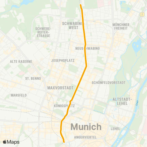 MVG Scheidplatz-Sendlinger Tor map