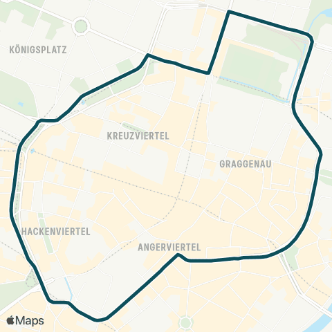 MVG Lange Nacht der Musik / Museen map