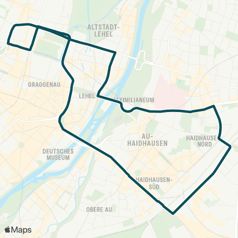 MVG Lange Nacht der Musik / Museen map