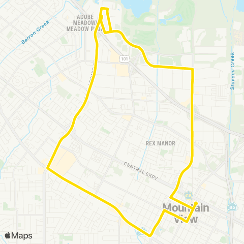 MVGO San Antonio - Garcia - Charleston map