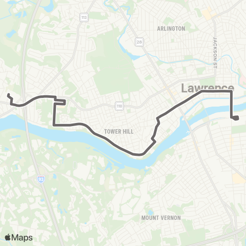 Meva Transit Water Street map