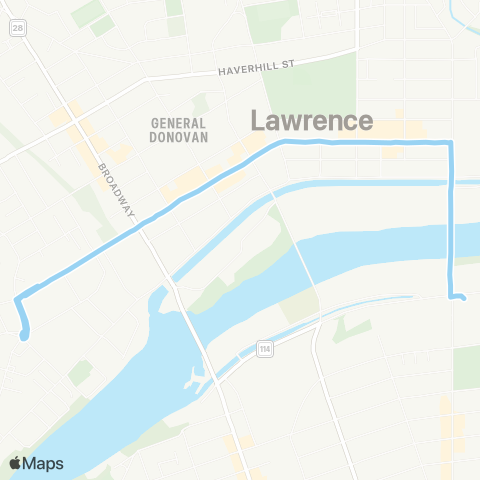 Meva Transit Essex Crosstown Essex Plaza Effective 09 - 08-25 map