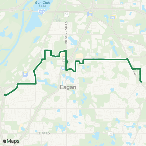 MVTA Cedar Grove-Eagan-YMCA map