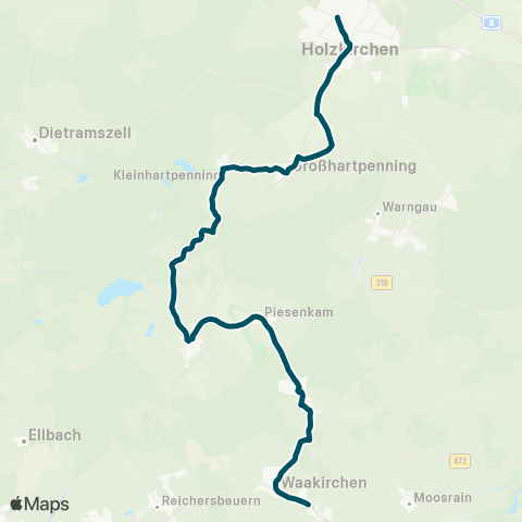 Die Münchner VerkehrsVerbund  Holzkirchen - Sachsenkam - Bad Tölz - Lenggries ( - Hohenburg) map