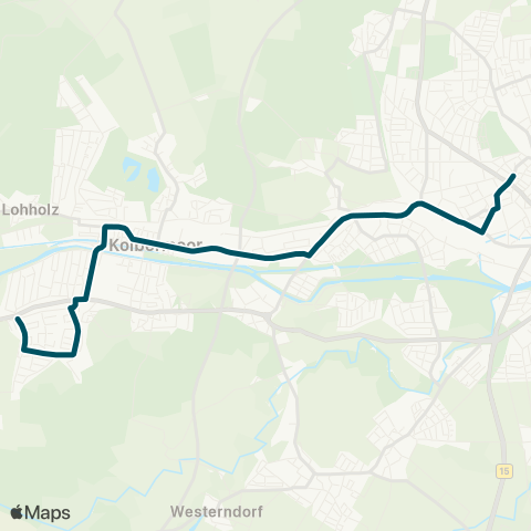 Die Münchner VerkehrsVerbund  Rosenheim, Stadtmitte - Rosenheim - Aicherpark - Kolbermoor - Kolbermoor, Königssee - / Albert-Schalper-Str. map