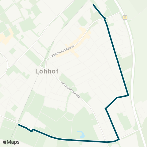 Die Münchner VerkehrsVerbund  Lohhof Süd - Sportpark - Unterschleißheim Ost map