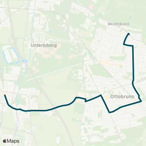 Die Münchner VerkehrsVerbund  München, Waldheimplatz - Ottobrunn - Unterhaching map