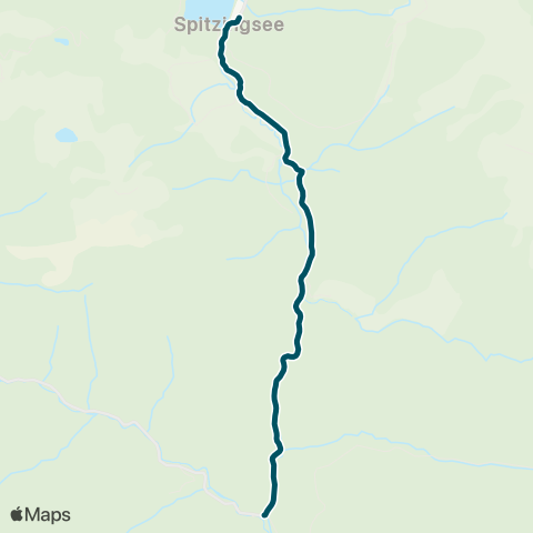 Die Münchner VerkehrsVerbund  Valepp - Spitzingsee map