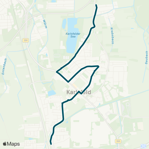 Die Münchner VerkehrsVerbund  Karlsfeld, Schwarzhölzlstraße - Karlsfeld map