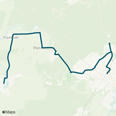 Die Münchner VerkehrsVerbund  Gauting - Pentenried - Unterbrunn map