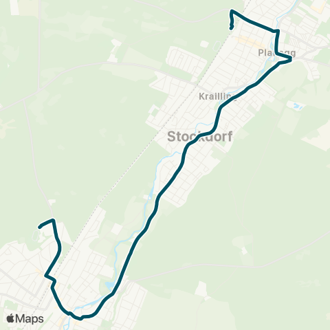 Die Münchner VerkehrsVerbund  Planegg West - Stockdorf, Harmsplatz - Gauting map