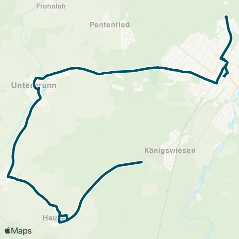 Die Münchner VerkehrsVerbund  Unterbrunn - Oberbrunn - Gauting map