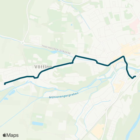 Die Münchner VerkehrsVerbund  Freising - Weihenstephan - Fraunhofer-Institut / Hittostraße map