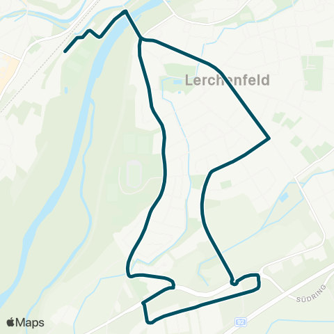 Die Münchner VerkehrsVerbund  P+R-Platz - Realschule Gute Änger - Schwimmbad - P+R-Platz map