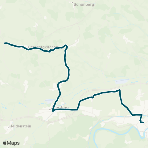 Die Münchner VerkehrsVerbund  Egglkofen - Neumarkt-St. Veit - Oberbergkirchen - Ampfing - Mühldorf map