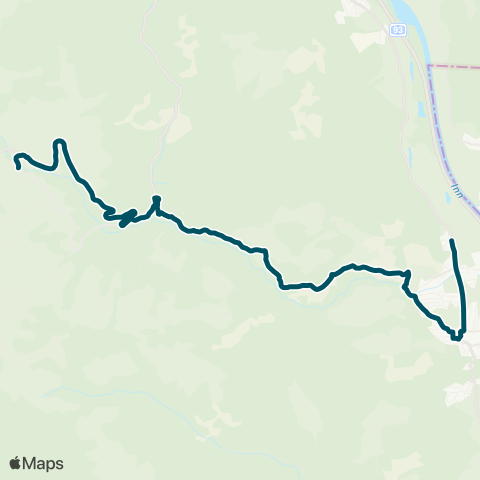 Die Münchner VerkehrsVerbund  Waldkopfbahn-Talstation - Brannenburg / Waldkopfbahn-Talstation - Oberaudorf map