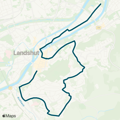 Die Münchner VerkehrsVerbund  Mitterwöhr - Altstadt - Hofberg - Obere Altstadt / Berggrub map