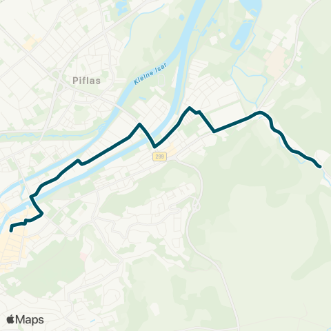 Die Münchner VerkehrsVerbund  Auwaldsiedlung - Altstadt map