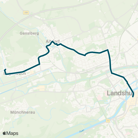 Die Münchner VerkehrsVerbund  Altstadt - Hauptbahnhof - Wolfgangsiedlung - Eugenbach map