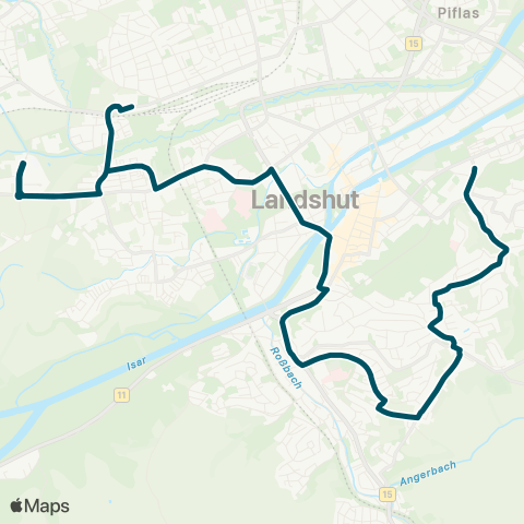 Die Münchner VerkehrsVerbund  Hofberg - HLG - Realschule - Wirtschaftsschule map