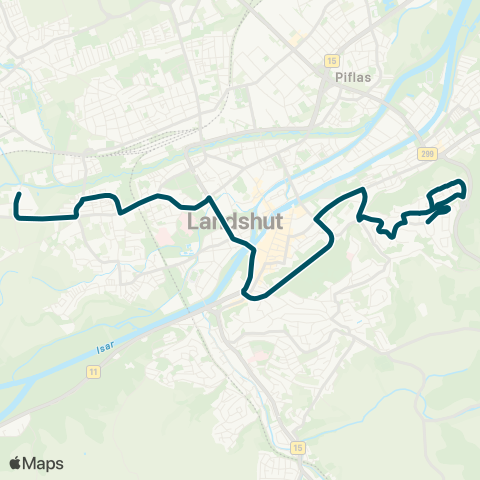 Die Münchner VerkehrsVerbund  Moniberg - Ländtorplatz - HLG - Realschule map