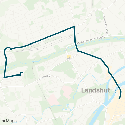 Die Münchner VerkehrsVerbund  HLG - Wirtschaftsschule - Hauptbahnhof - Altstadt map