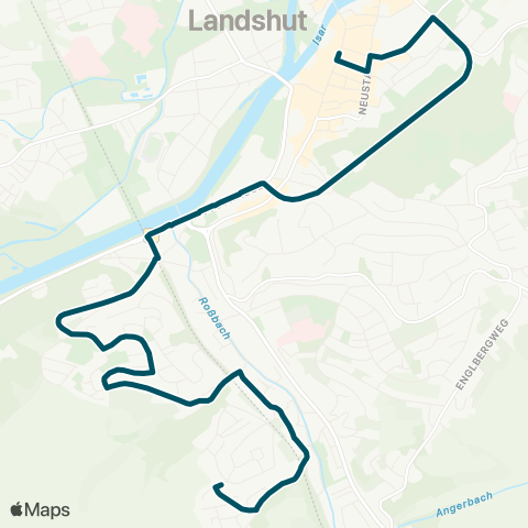 Die Münchner VerkehrsVerbund  Altstadt - Birkenberg - Lainerbuckel map