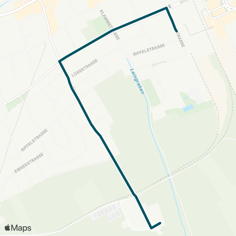 Die Münchner VerkehrsVerbund  SkiBus Talstation Hausbergbahn - Garmisch-Partenkirchen Bf West map