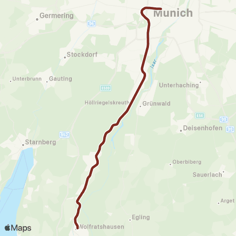 MVV Ehrwald Zugspitzbahn - Pfronten-Steinach map