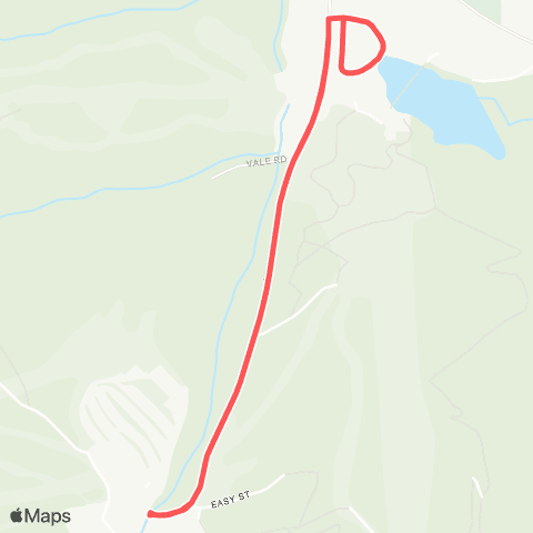 MVRTD K1 - Snowshed map