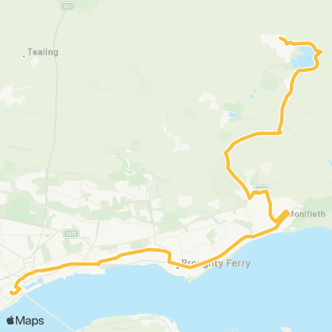 Moffat & Williamson Broomwell Gardens - Whitehall Street map