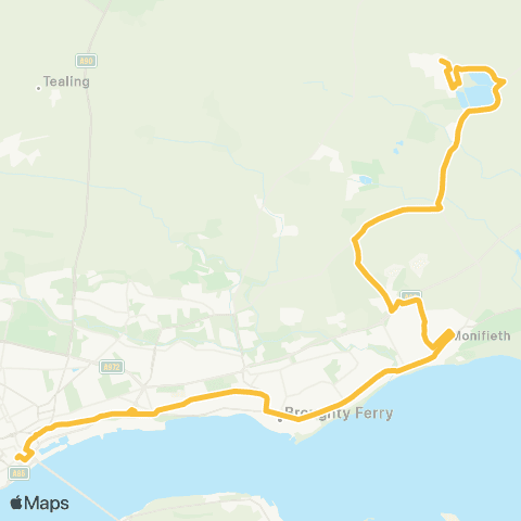 Moffat & Williamson Broomwell Gardens - Whitehall Street map