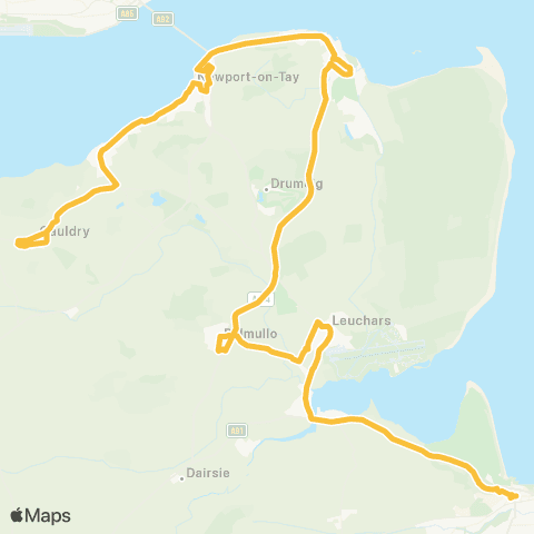 Moffat & Williamson Students' Union - Windmill Road map