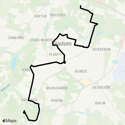 MZDiK Radom  map