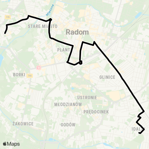 MZDiK Radom  map