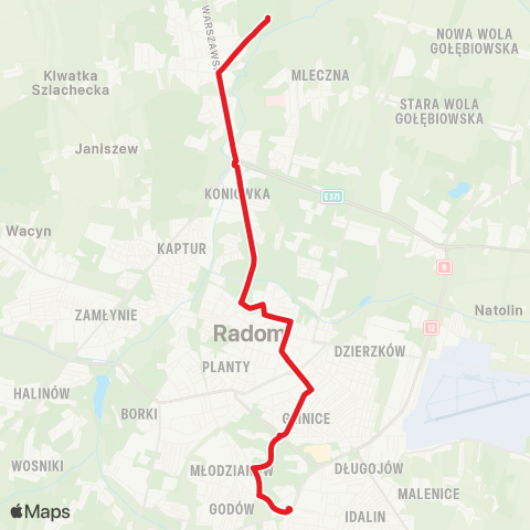 MZDiK Radom  map