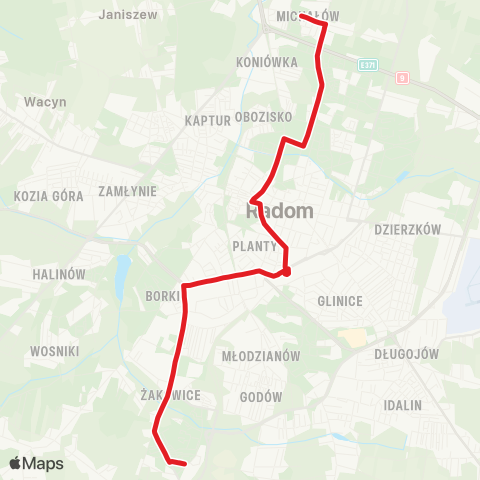 MZDiK Radom  map