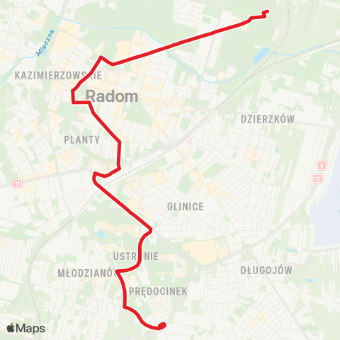 MZDiK Radom  map