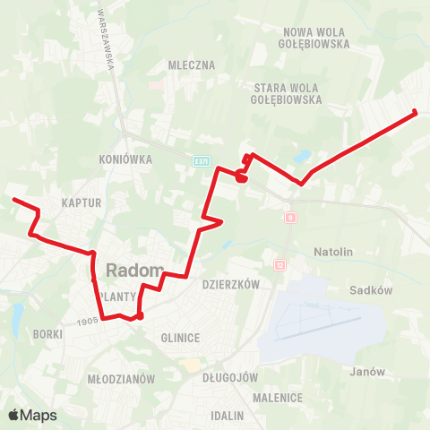 MZDiK Radom  map